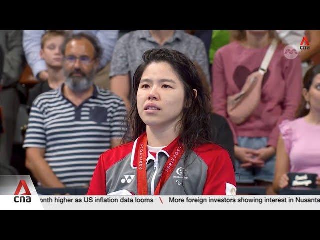 Paralympic Games: Swimmer Yip Pin Xiu relieved to win gold for Singapore after tight race