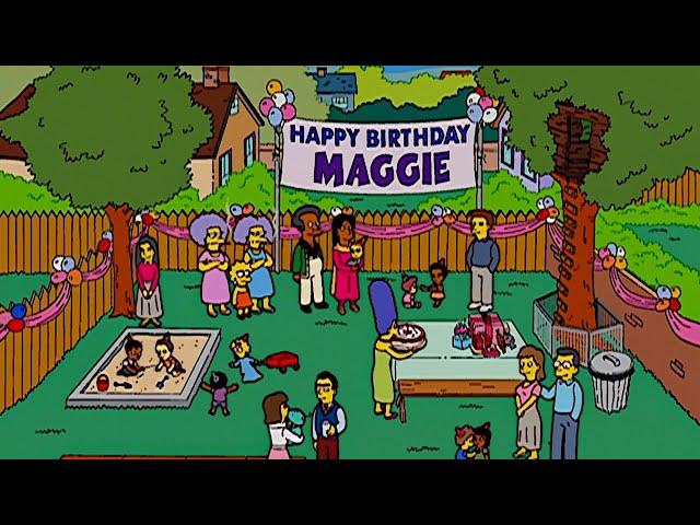 Feliz cumpleaños Maggie Los simpson capitulos completos en español latino