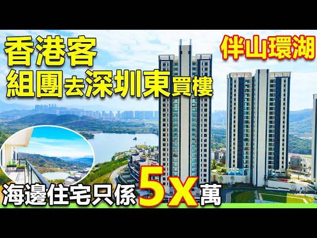 香港客組團去深圳東買樓 #碧桂園伴海雲山 | 海邊住宅總價58萬起 | 樓巴直達羅湖關口 | 坐擁十里銀灘成熟配套 | #惠州住宅 #惠州樓盤