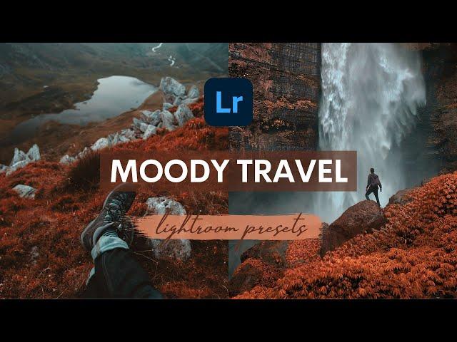 Moody Travel Preset | Free Lightroom Mobile Presets Free DNG | Lightroom Presets Editing Tutorials