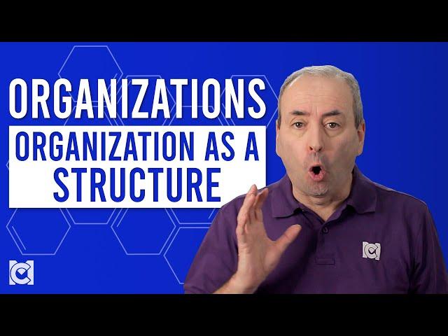 Organizations as Structures: Understanding an Organization as a Structure