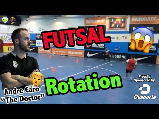 FUTSAL BASIC ROTATION | ROTASI FUTSAL | ROTAÇÃO DE FUTSAL