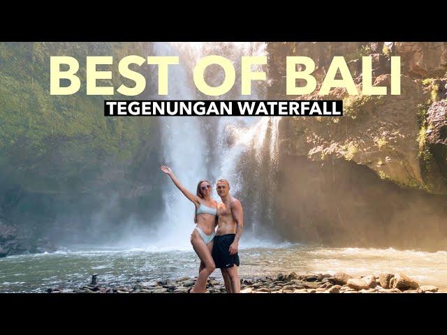 THIS IS WHY WE CAME TO BALI - TEGENUNGAN WATERFALL Ubud, Bali Vlog 4