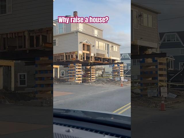 Why a lot of homes in Wells, Maine, are being raised.