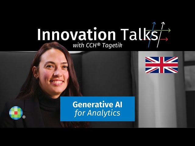 Generative AI for Analytics | Innovation Talks with CCH® Tagetik