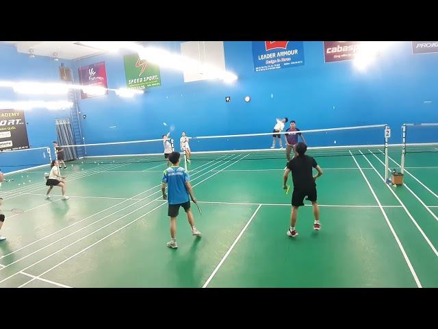 Minh Hiền/ Tiến Anh vs Trung Thành/ Đặng Quang