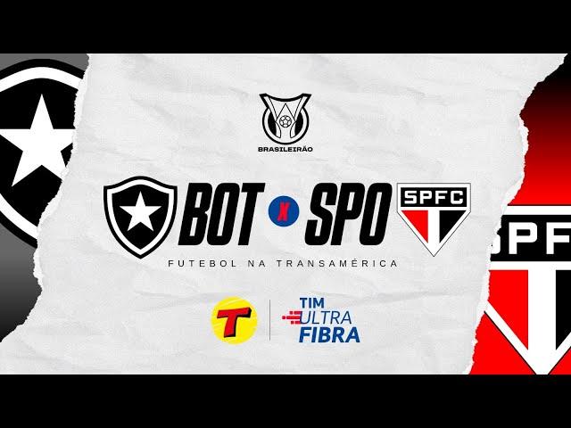 Botafogo x São Paulo | Brasileirão #AOVIVO | 38ª Rodada - 08/12/24