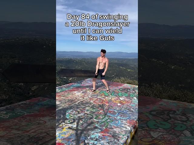 Dragonslayer training day 84 #shorts