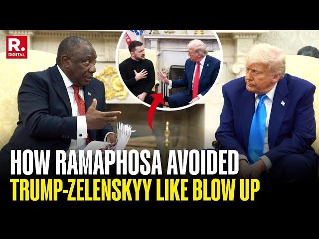 Oval Office Video: Trump vs Ramaphosa Tense 'White Genocide' Exchange, SA President Pushes Back