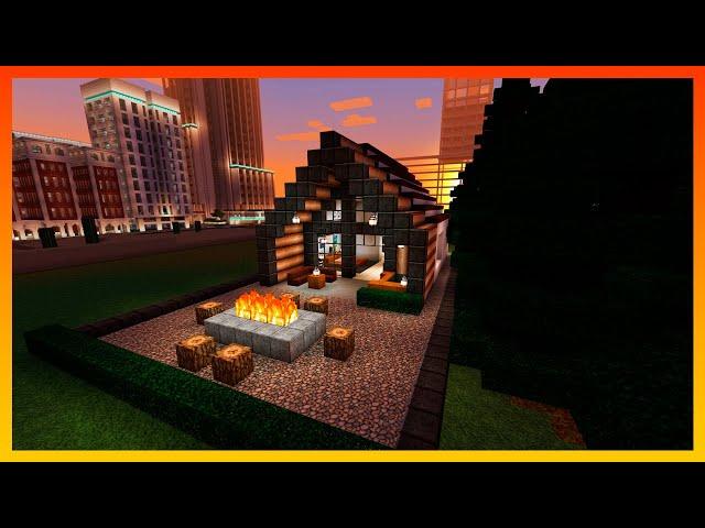  How to build a small CABIN in Minecraft Quick and Easy #minecraft #tutorial #gameplay