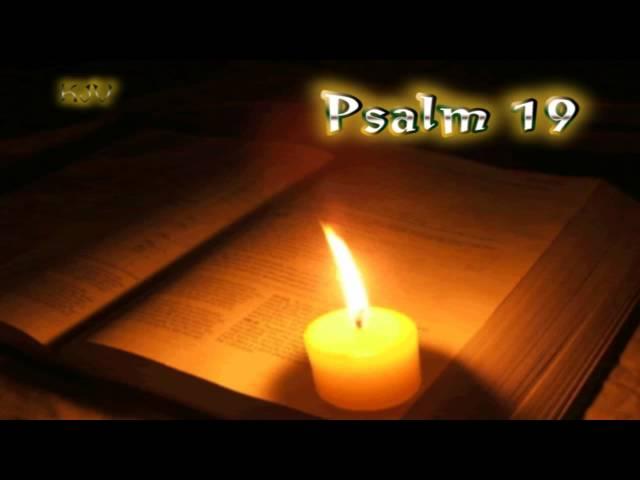 (19) Psalm 19 - Holy Bible (KJV)