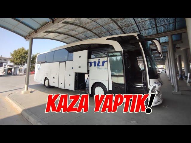 #129  Kaza Yaptık | İzmir Turizm | Ödemiş  - İzmir | Otobüs Yolculuğu |   Bus Travel Türkiye