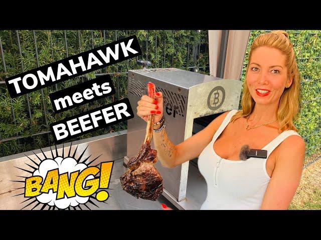 TOMAHAWK STEAK aus dem BEEFER | mehr geht nicht