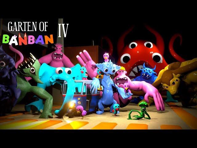 Garten of BanBan 4 - ALL NEW BOSSES + ENDING (Chapter 3)