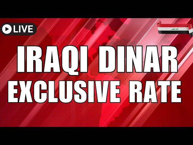 Iraqi Dinar Exclusive Update Today Iraqi Dinar vs USD Today