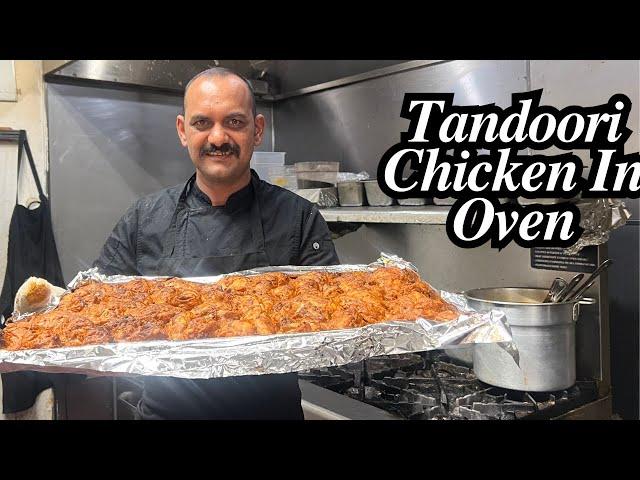 Tandoori Chicken In Oven | तंदूरी चिकन रेसिपी | Tandoori Chicken Restaurant Style | Chicken Tandoori