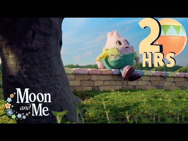 HUMPTY DUMPTY sat on the wall  MOON and ME  2 HOURS of Relaxing Bedtime Stories for Kids