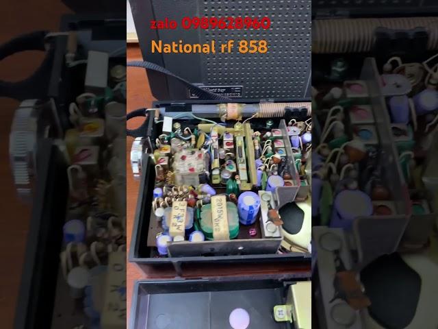 mới về thêm National rf 858 #radio #cassette #radiocassette #shortvideo