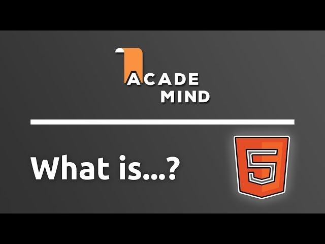 What is HTML - academind.com Snippet