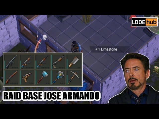 Raid Base Jose Armando || Last day on earth survival