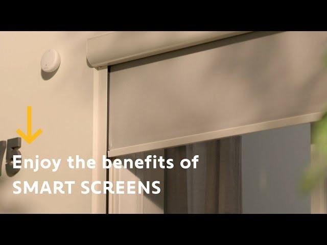 Enjoy the benefits of Somfy smart screen