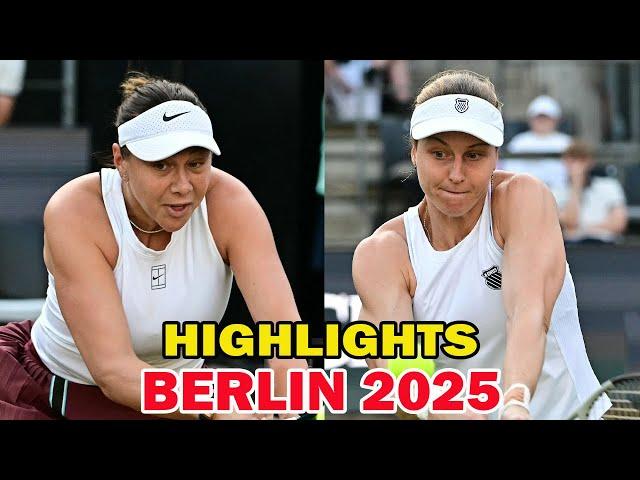 Liudmila Samsonova vs Amanda Anisimova Game Highlights | Berlin Tennis Open 2025