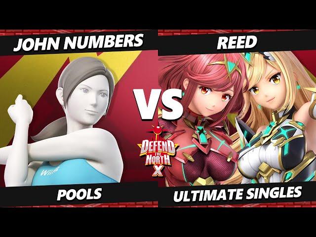 DtN X - John Numbers (Wii Fit Trainer) Vs. Reed (Pyra Mythra) Smash Ultimate - SSBU