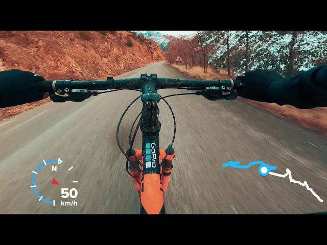 Dağ Bisikleti, hızlı iniş oldu ! ! ! |Downhill Soğuksu