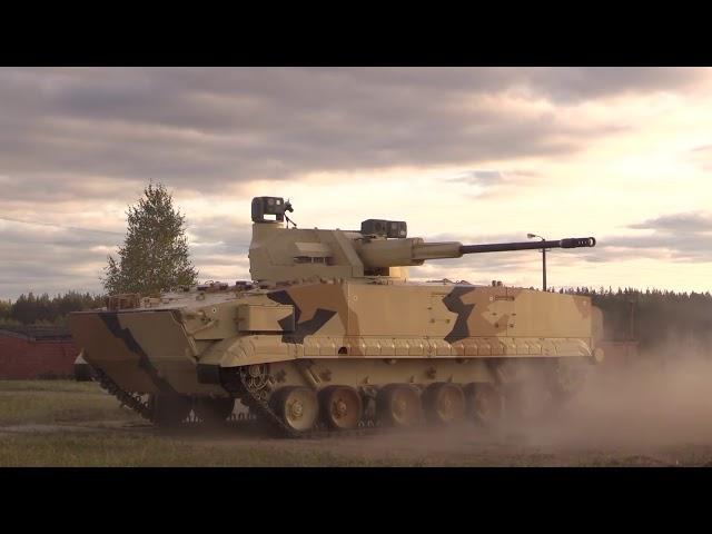 UralVagonZavod Shows BMP 3 IFV With 57mm Gun