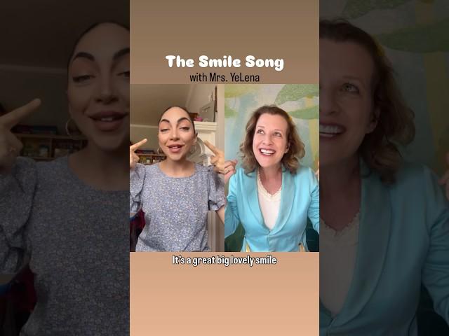 The Smile Song for Kids  Camp Song - Preschool Learning