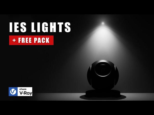 IES Lights in V-Ray for SketchUp | Free IES Lights Pack