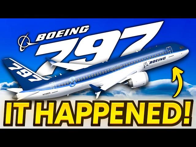 NEW Boeing 797 Just SHOCKED The Entire Aviation Industry NOW! Here's Why