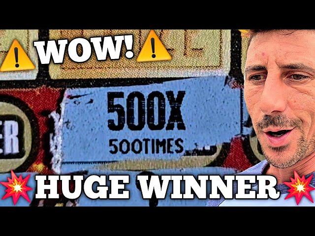 500X Symbol! Huge Winner Found!!! | Scratch Life