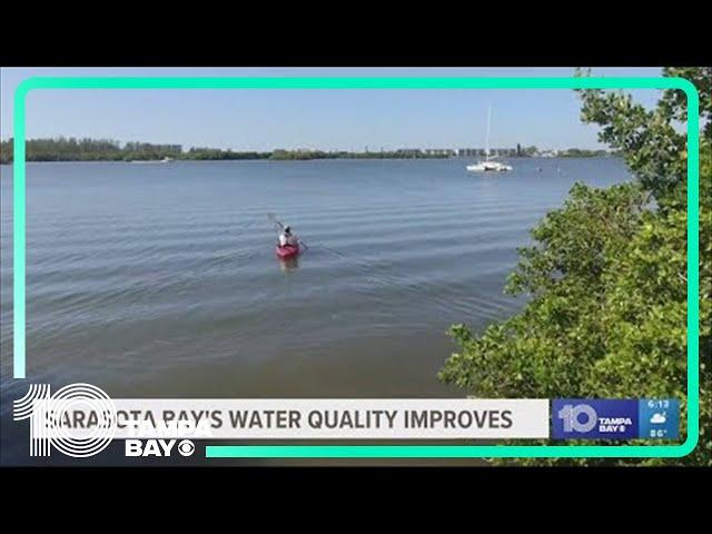 Sarasota Bay's water quality improves