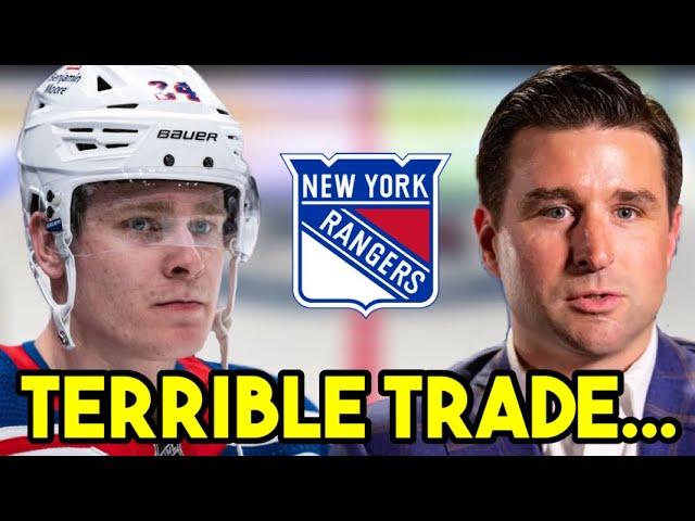 THIS IS WHY THE NEW YORK RANGERS SHOULD NOT HAVE MADE THIS TRADE...