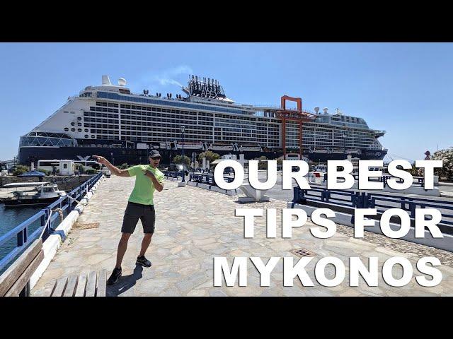 Visiting Mykonos on Your Own from the Cruise Pier