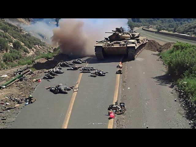 Ambush on the Bakhmut Main Road: Russian Tank convoy Wiped Out in a few seconds - ARMA 3 Milsim