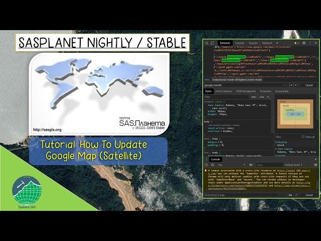 SASPlanet: How To Update Google Map (Satellite) Image Manually | Fix Error In SASPlanet Imagery