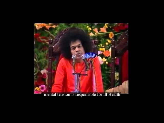 Sathya Sai Baba Discourse on Mind & thoughts