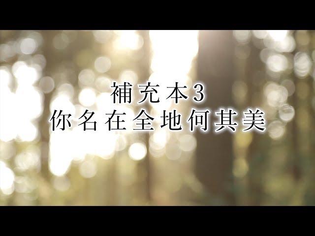 補充本3 你名在全地何其美  (hymn1097)