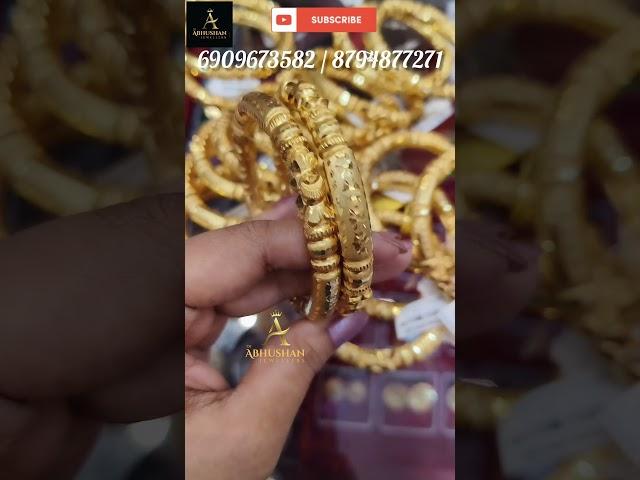 1.5 Gram Gold Plated Jewellery | Gold Plated Jewellery | Abhushan Jewellers T1295 #shorts #jewellery