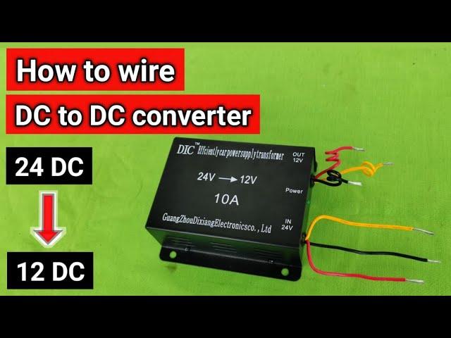 24v to 12v converter | dc to dc converter