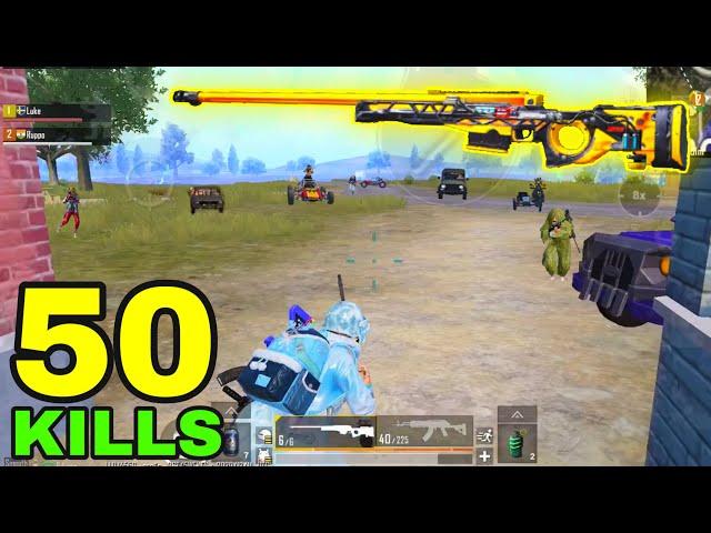 50 KILLS - NEW WORLD RECORD!! | DUO vs SQUADS | PUBG MOBILE