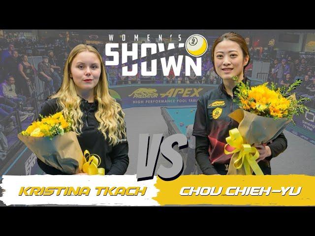 FINAL • 2024 PBS WOMEN'S SHOWDOWN • KRISTINA TKACH VA CHOU CHIEH-YU