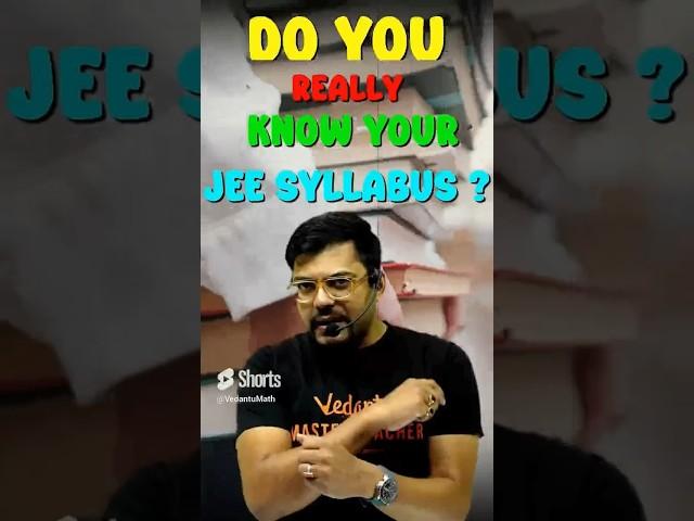 Know your JEE Syllabus#jee #jee2025 #jeesyllabus #syllabus #iit #iitjee #jeepreparation #jeemains