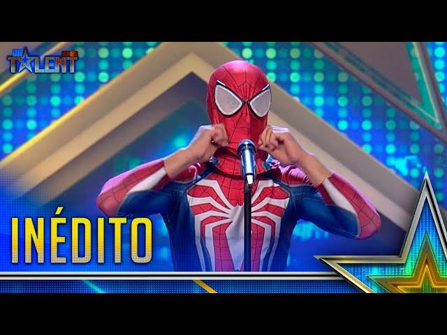 El SPIDERMAN de BARCELONA que deja CONFUNDIDO al jurado | Inéditos | Got Talent 2022