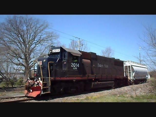 Eastern Shore Railroad Train Goes Down Bad Track