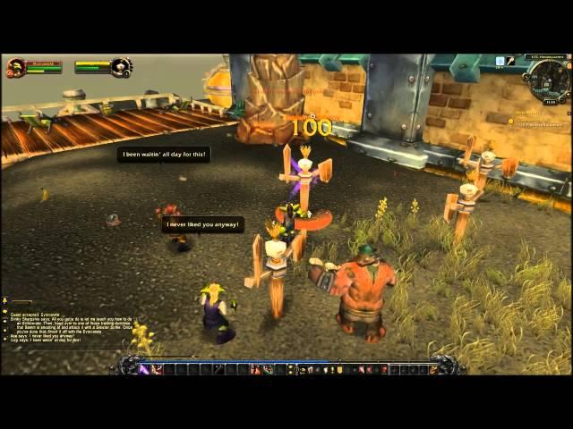 Eviscerate Quest - World of Warcraft