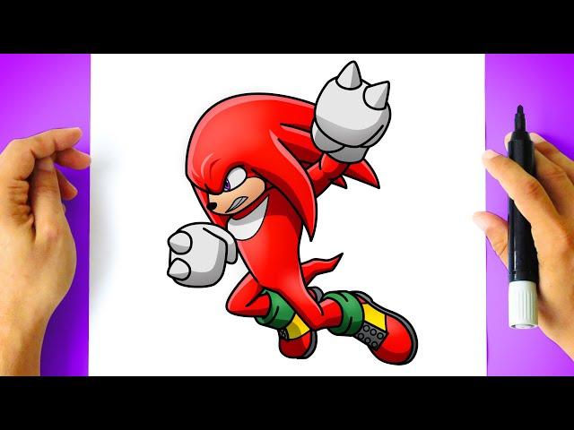 How to DRAW MOVIE KNUCKLES