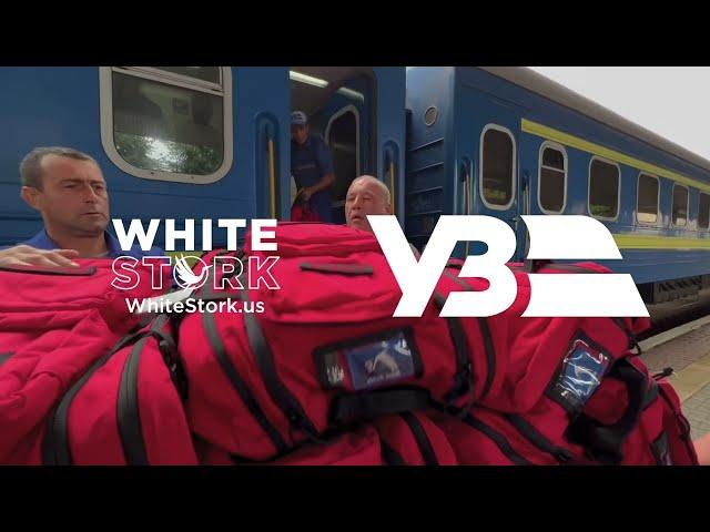 White Stork delivers Advanced First Aid Kits to Ukrainian Railways